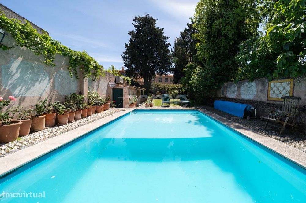 Palacete de charme no Lumiar, com jardim e piscina privada aquecida
