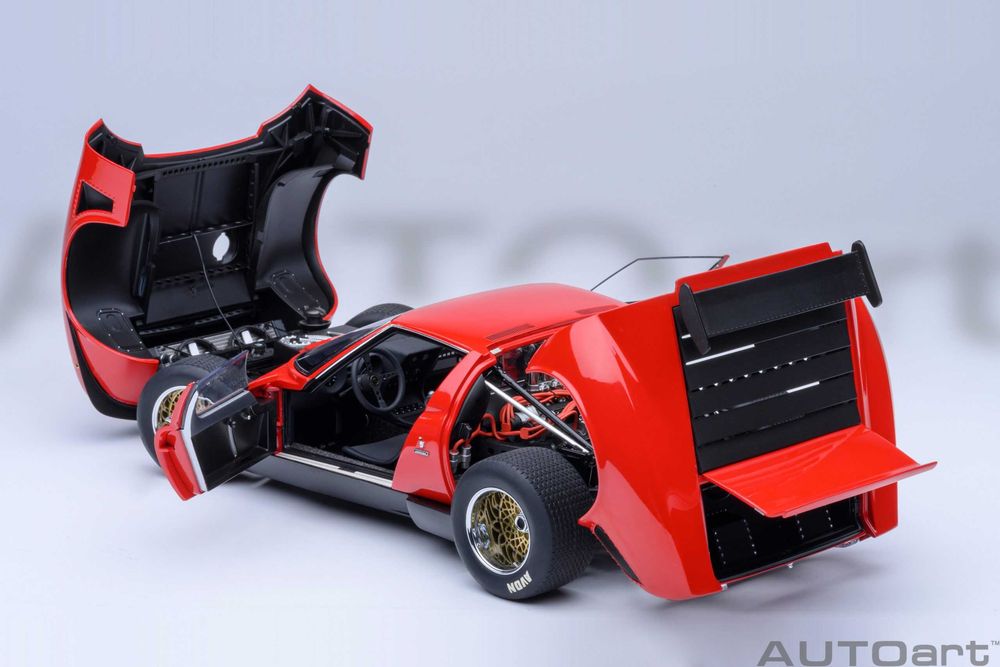 Lamborghini Miura JOTA SVR Red Autoart 1:18