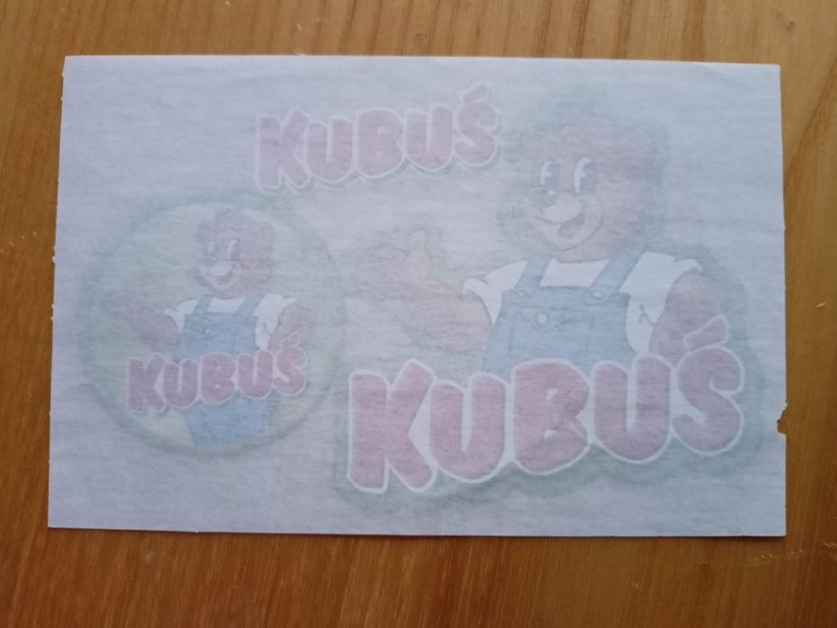 Naprasowanka na t-shirt Kubuś
