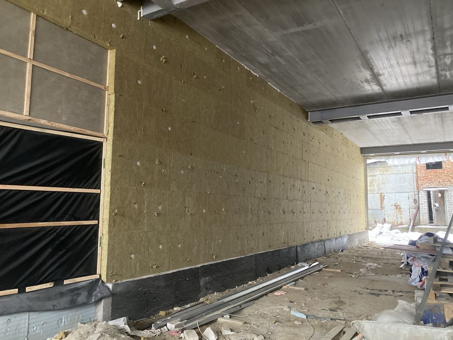 Монтаж кровли и фасада