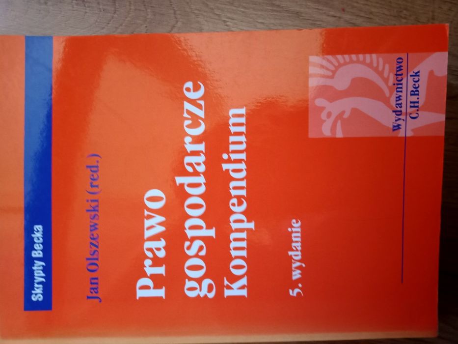 Prawo gospodarcze. Kompendium.
