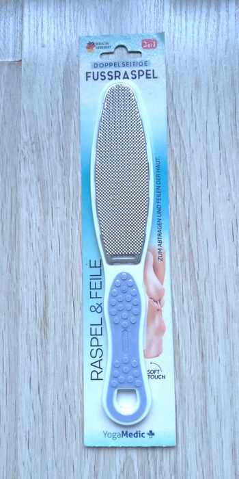 Tarka pilnik do pięt do zrogowaciałego naskórka 2 w 1