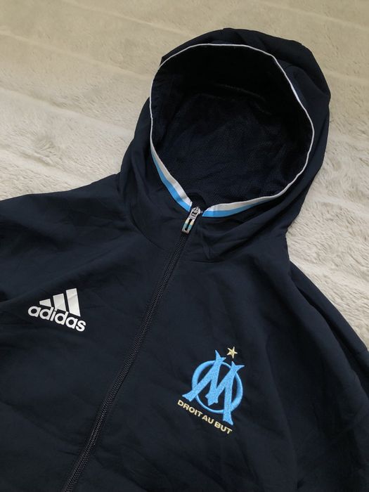 ADIDAS (S) Marseille Hooded Track Jacket 2016-17 мужская спортивная ко
