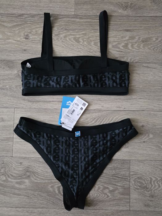 arena купальник monogram bikini bandeau