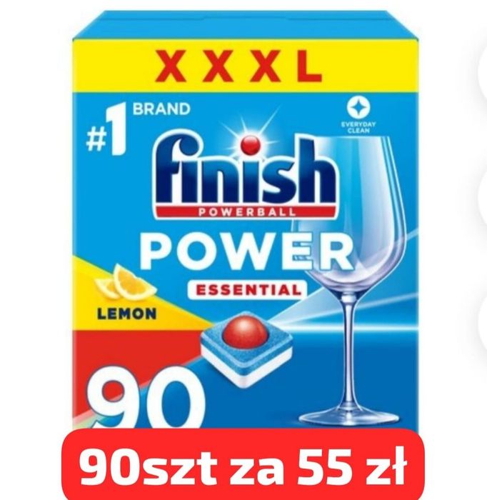 Kapsułki do zmywarki FINISH Powerball Ultimate All in 1 Lemon - 120 sz