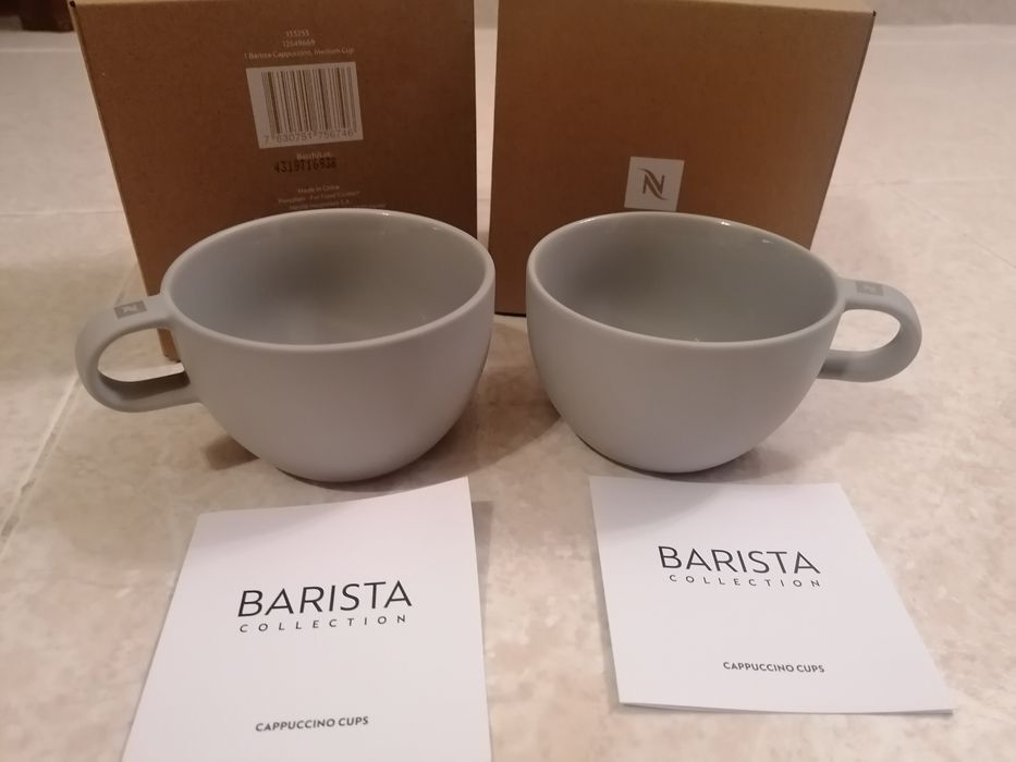 Conjunto 2 chávenas médias Nespresso (Cappuccino Barista Collection)