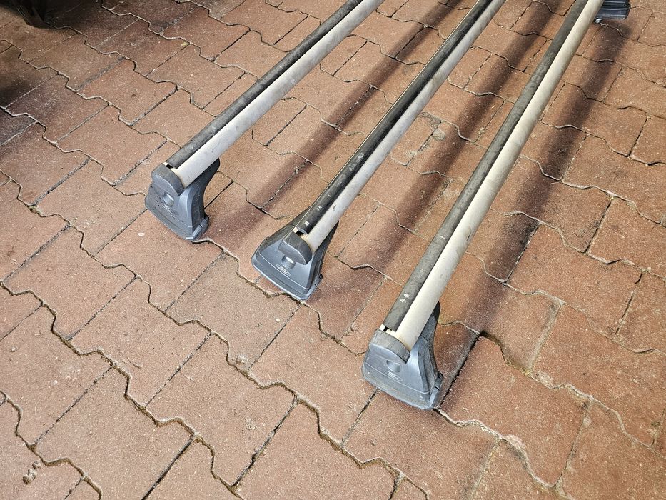 Bagażnik Dachowy/Belki Dachowe Ford Transit Toureno Connect - OEM - 3 Sztuki