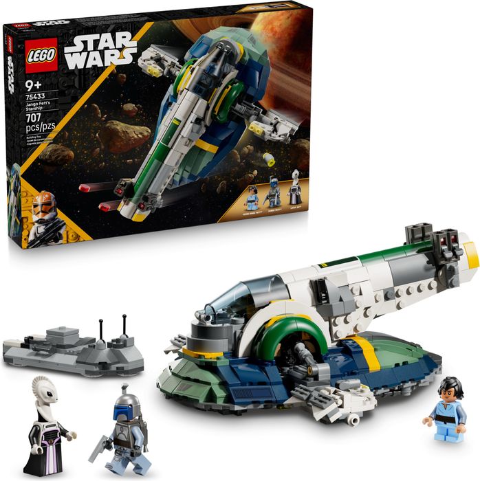 Конструктор лего Lego  Star Wars Зореліт Джанго Фетта (75433) оригінал новий