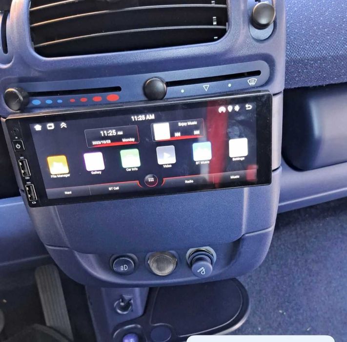 Rádio Android smart fortwo 450 1DIN