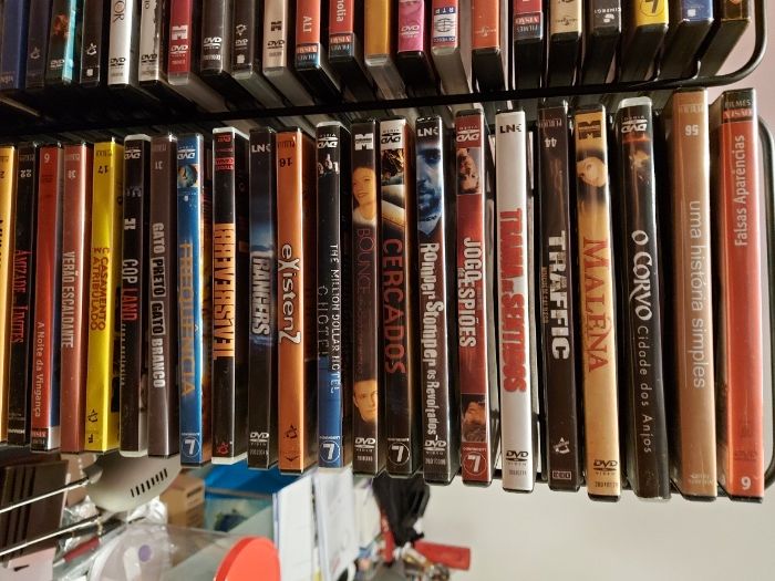 Coleção de filmes DVD originais c/oferta suporte