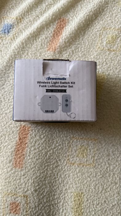 2 interruptores Wireless um comando outro interruptor