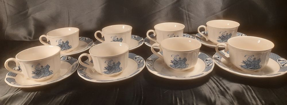 Fábrica de louça de sacavém - 8 chávenas