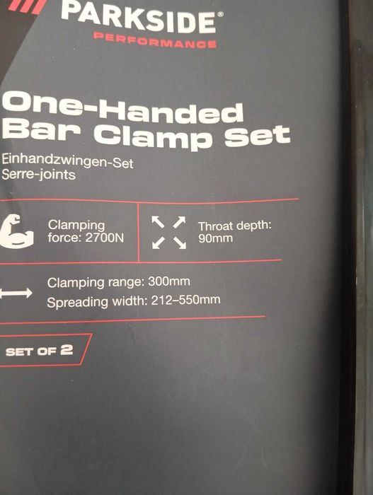 Набір струбцин Parkside PERFORMANCE