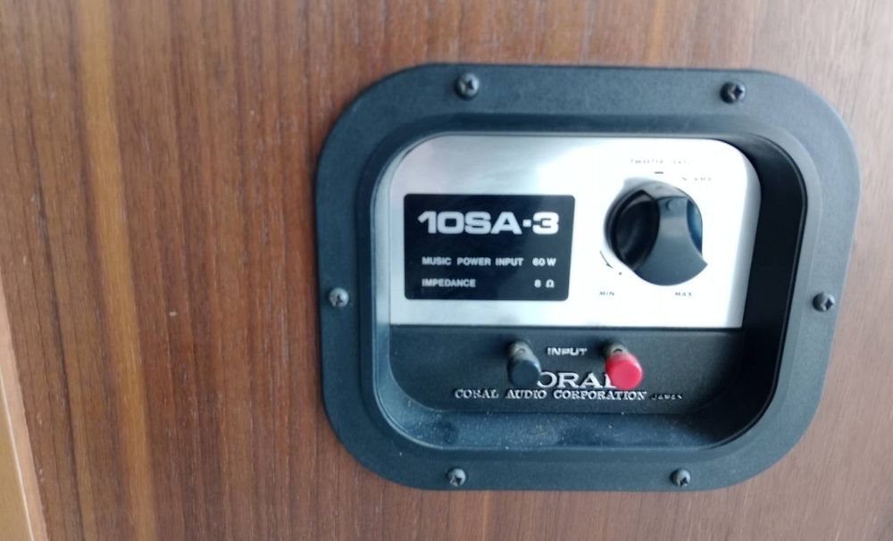 Colunas Coral 10SA-3 made in Japan 1970