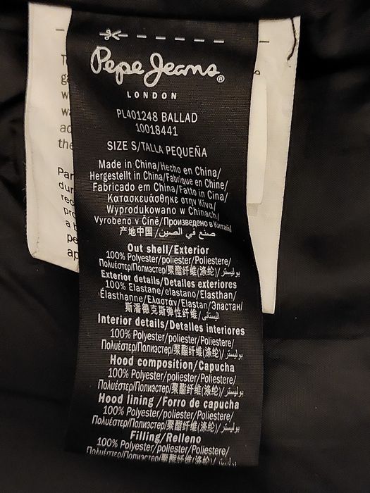 Kurtka zimowa Pepe Jeans S