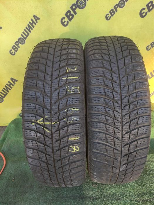 Шини Bridgestone BlizzakLM001 215/65R17 Пара Зимові Б/у Склад Оригінал