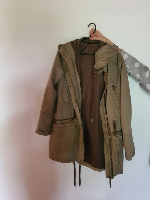 Casaco bershka bege