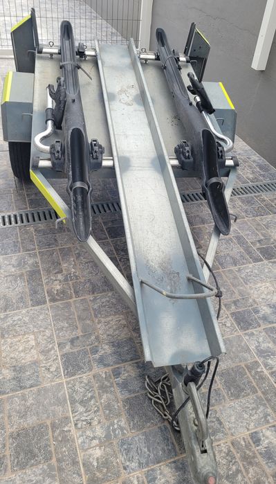Atrelado / Reboque para moto + 2 bicicletas