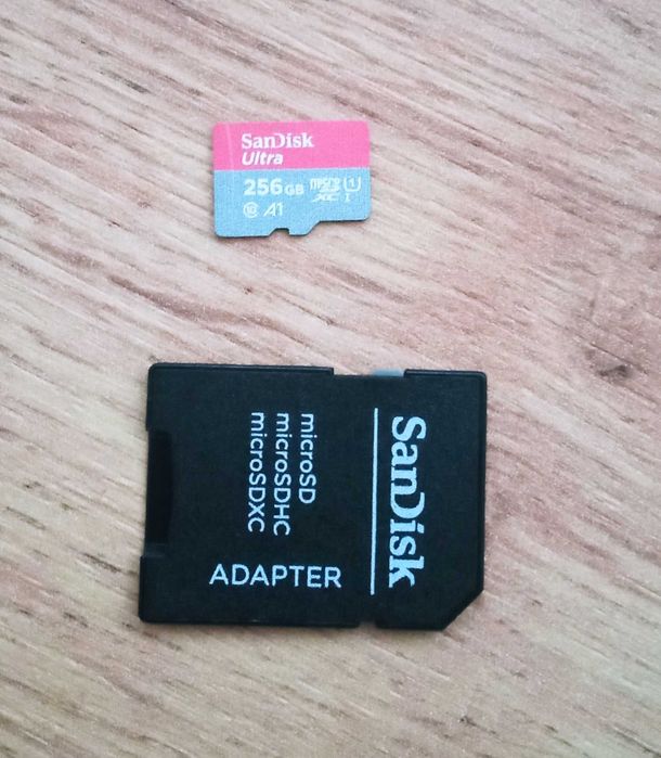 Oryginalna karta pamięci Sandisk 256GB
