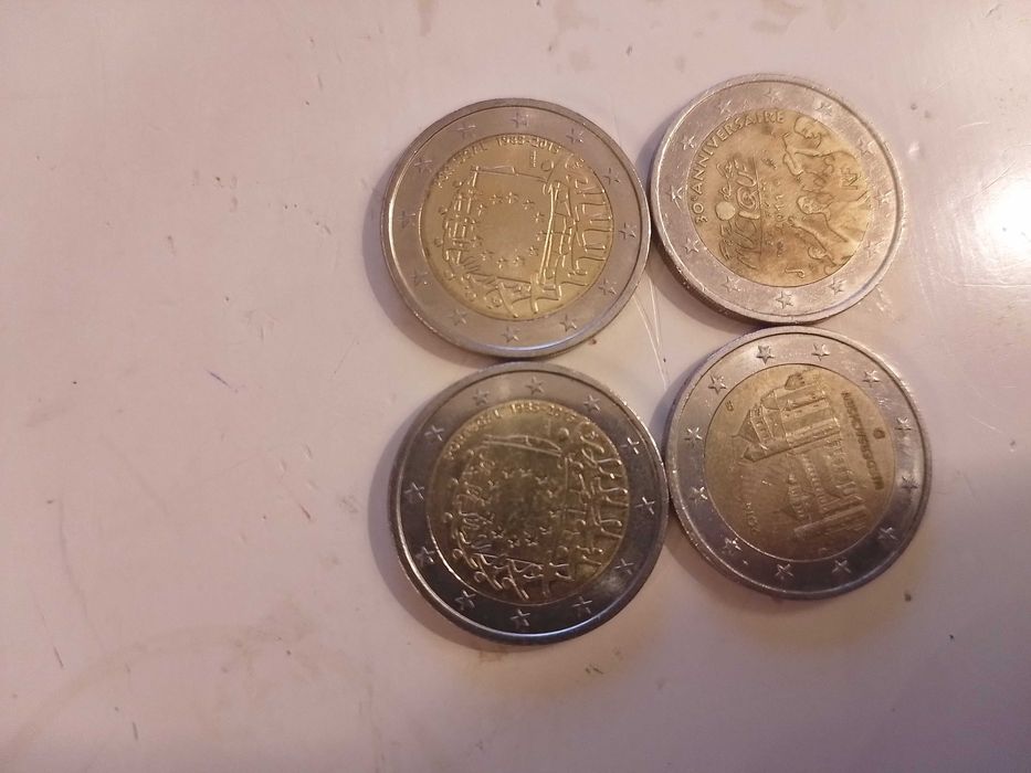 Moedas de 2€ comemorativas raras
