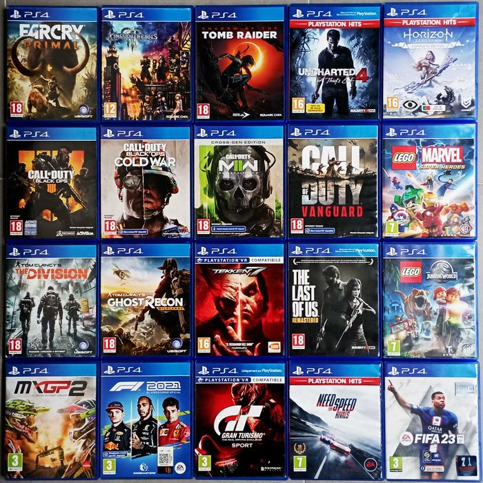 Jogos Playstation 4 (PS4 / PS5)