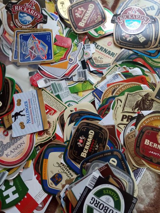Этикетки пивные, разные страны