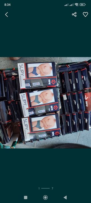 Slipy młodzieżowe męskie