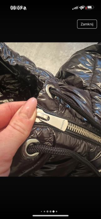 Kurtka puchowa pinko 36 38 gloss zimowa kurtka pinko