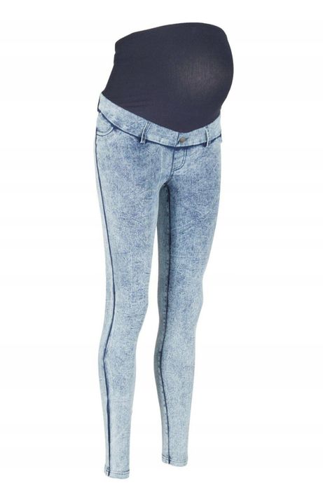 Spodnie ciążowe jeansowe 42