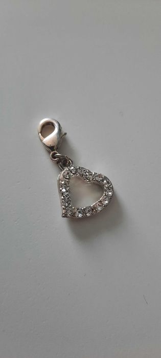 Zawieszka Charms - Silver Heart