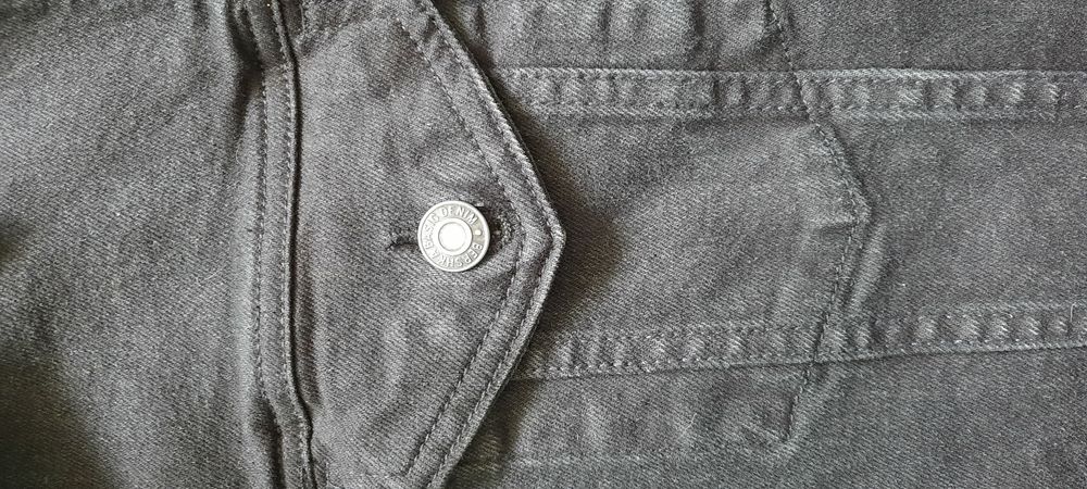 Kurtka jeansowa Bershka r.S czarna