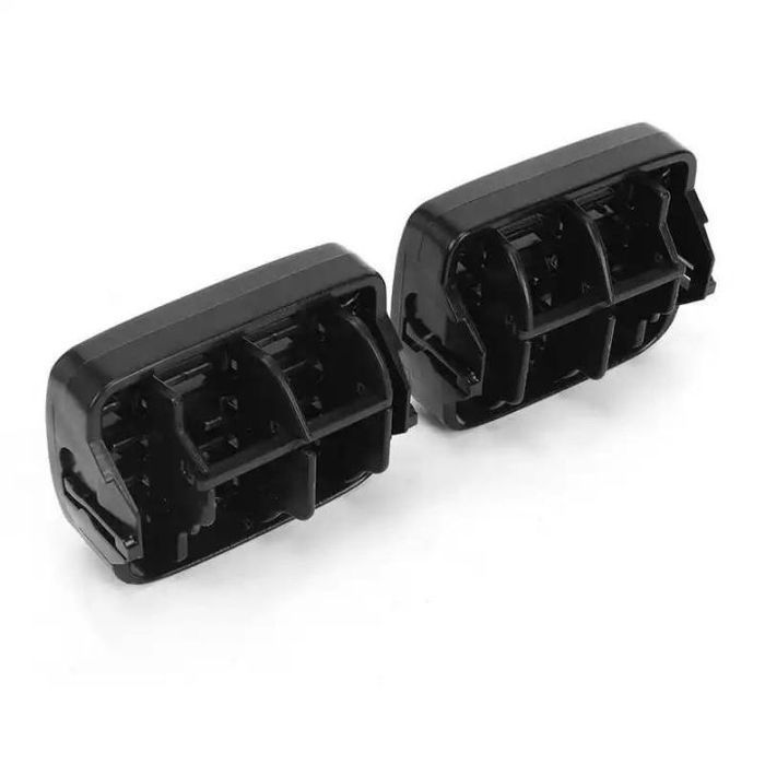 Conjunto Grelhas Ventilação Centrais Tablier Renault Clio 2 - Preto