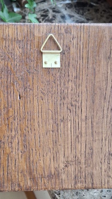 Obrazek na dębowej desce- rękodzieło