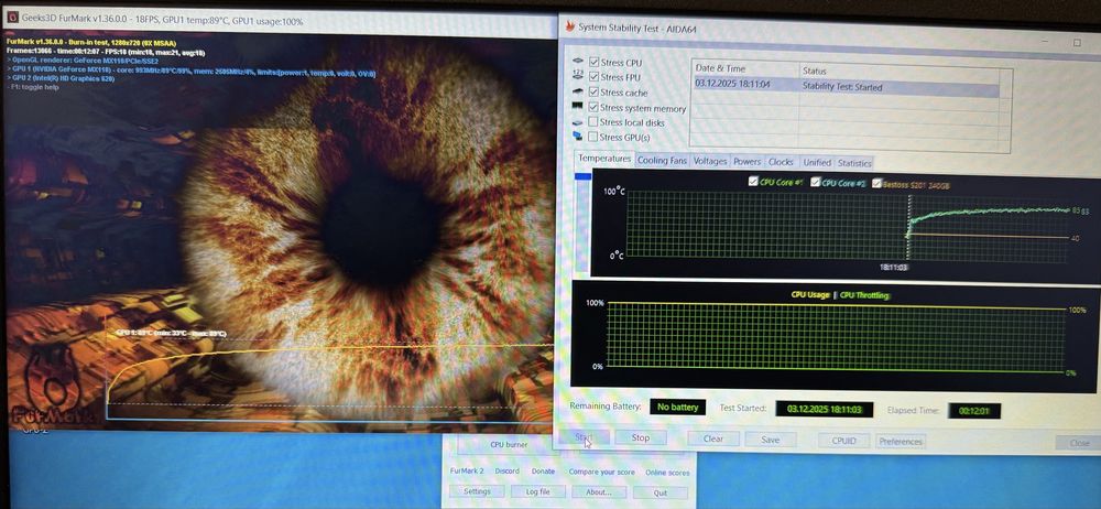Ігровий ноутбук. I5 7200u, MX110, 8Gb DDR4. SSD240Gb, HDD320Gb.