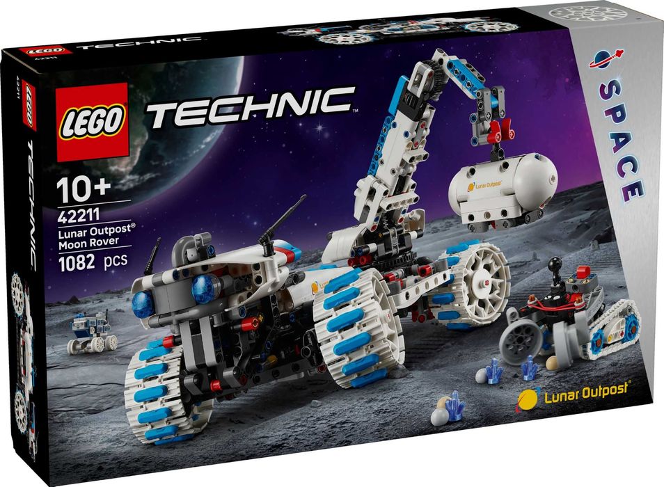 Новий Lego Technic 42211 Space Lunar Outpost Moon Rover