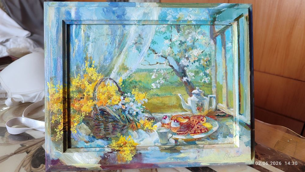 Картины маслом. Живопись миниатюра.