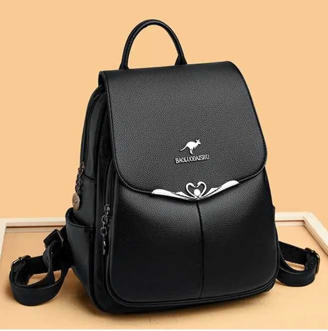 Жіночий кожаный городской міський прогулянковий рюкзак сумка 2в1