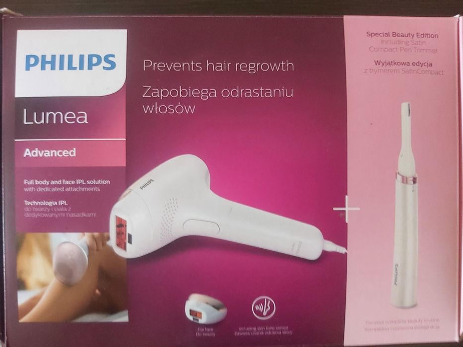 Фотоепилятор Philips Lumea Advanced