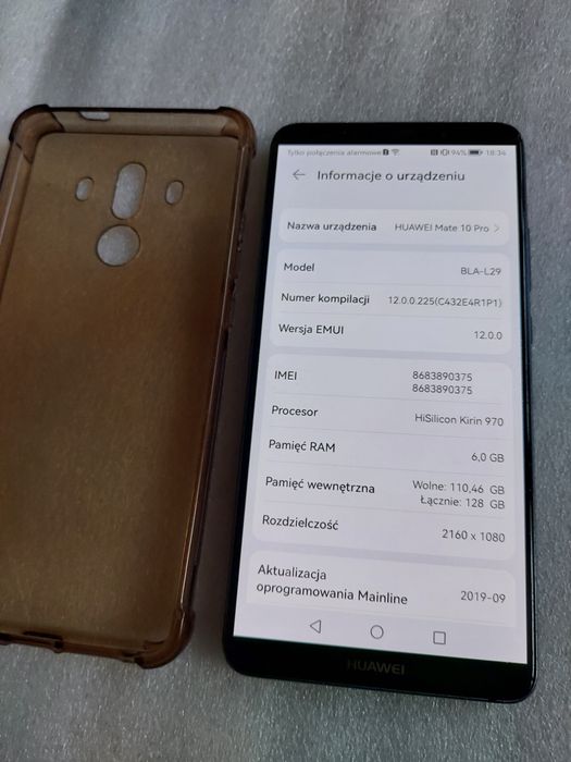 Huawei Mate 10 Pro 6GB RAM + 128GB