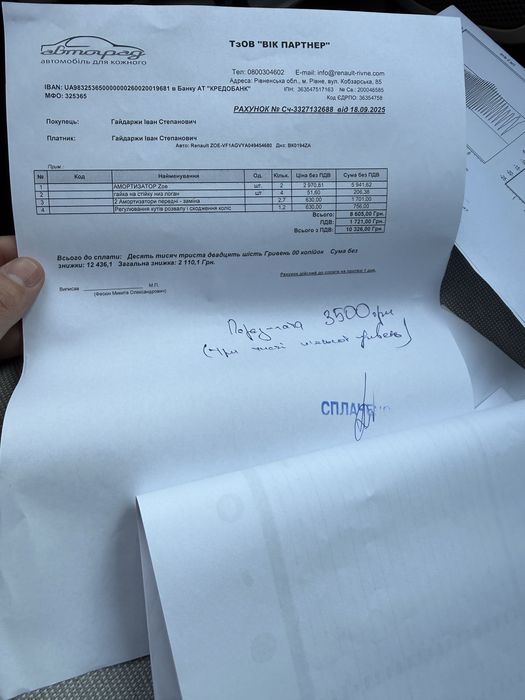 Продам Renault Zoe
