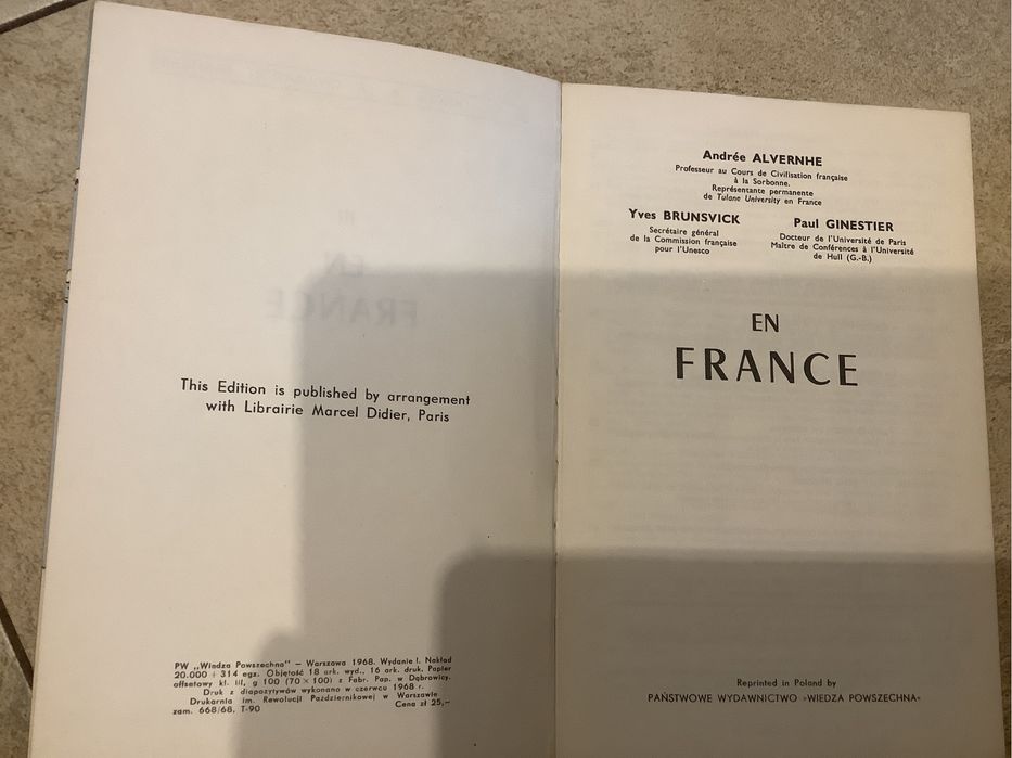 En france de la langue a la civilisation francaise