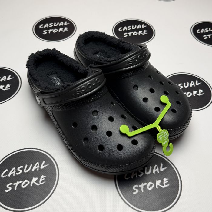 ОРИГІНАЛ Тапочки Crocs Classic Lined Clog 41 42 43 44 Шльопанці з США