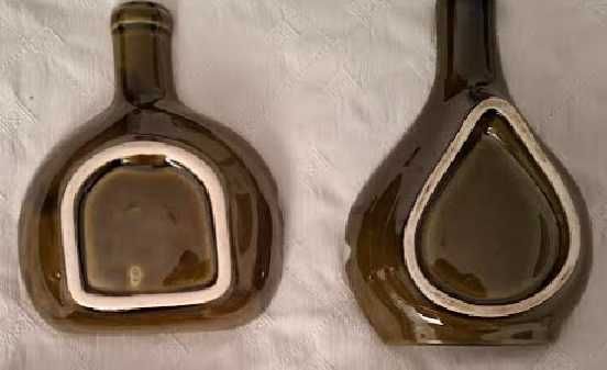 Vários cinzeiros para marcas de vinho, em faiança SECLA