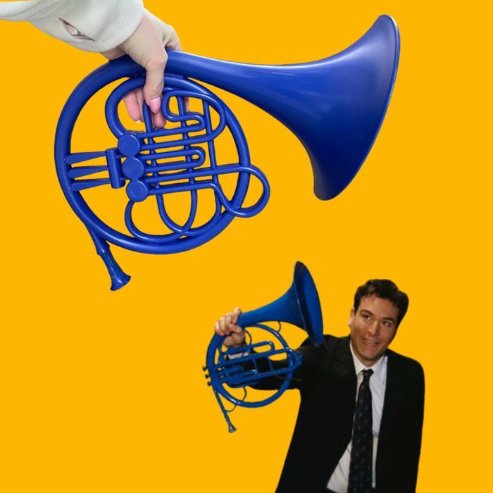 Blue French horn how I met your mother