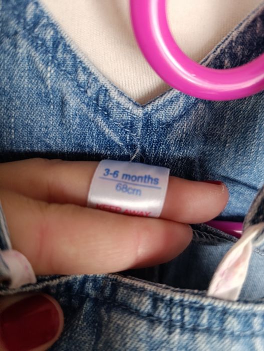 Sukienka dla dziewczynki w stylu retro vintage jeansowa