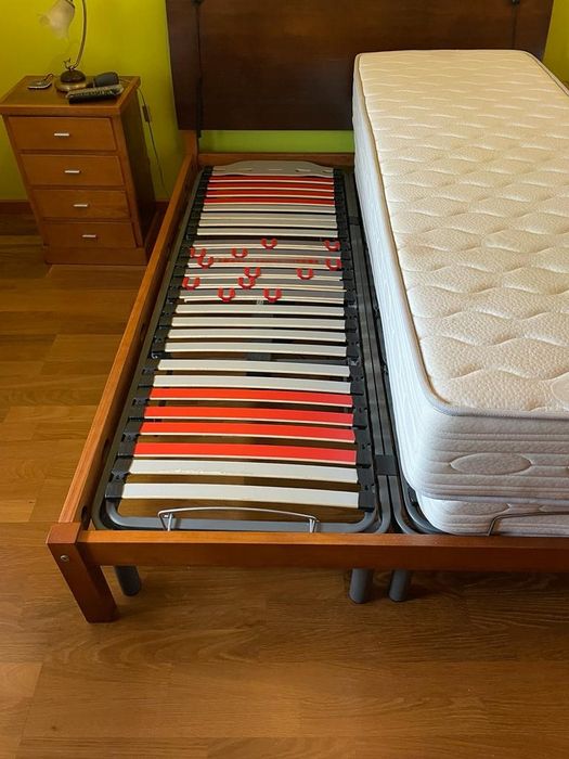 Cama de casal articulada
