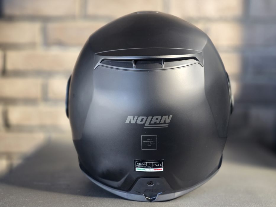 Kask z podnoszoną szczęką Nolan N 100-5 czarny mat L