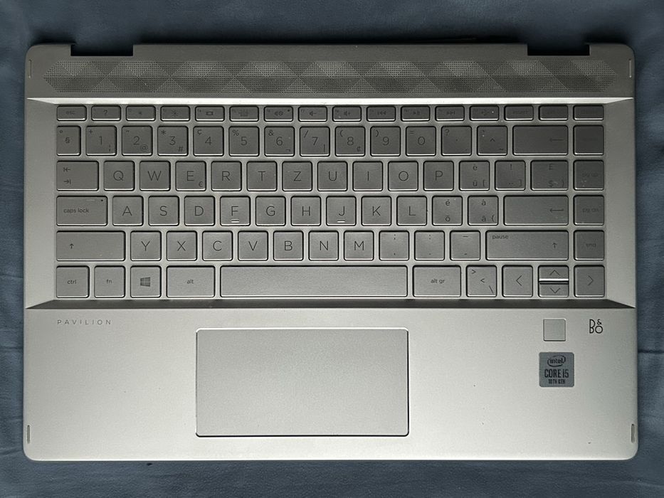 HP Pavilion x360 14-dh нижняя часть + блок питания