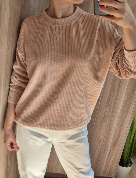 Bluza damska gruby sztruks H&M rozm.XL