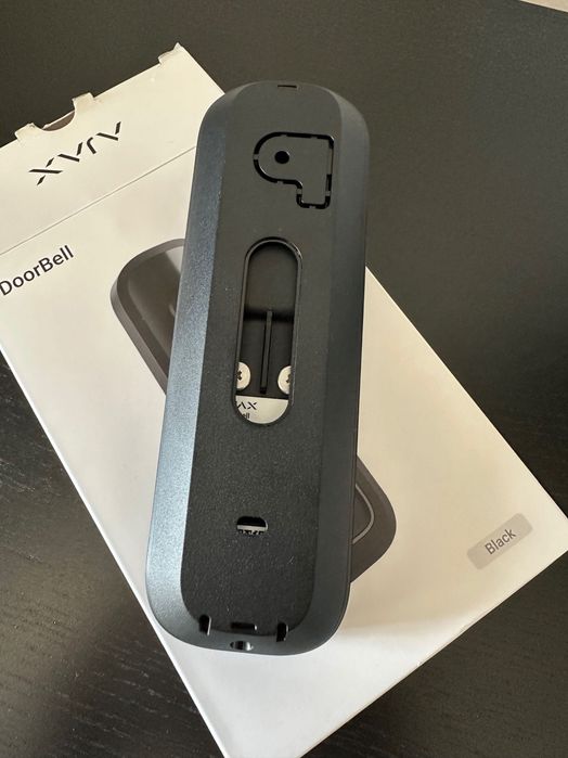 Ajax Doorbell Campainha Câmara de Segurança Alarme Preta Nova